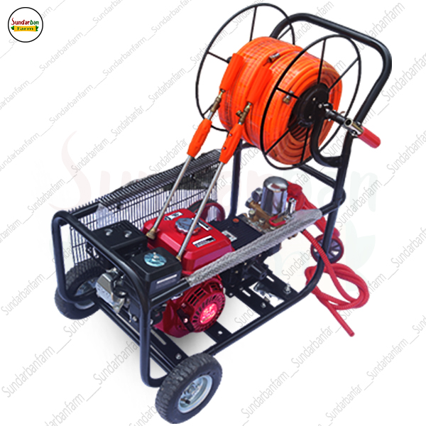 4 Stroke 7.5Hp High Speed Dual Gun Spray Machine
