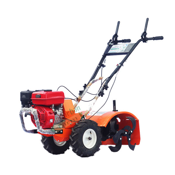 6.5 Hp 4 wheel Power tiller Machine self start